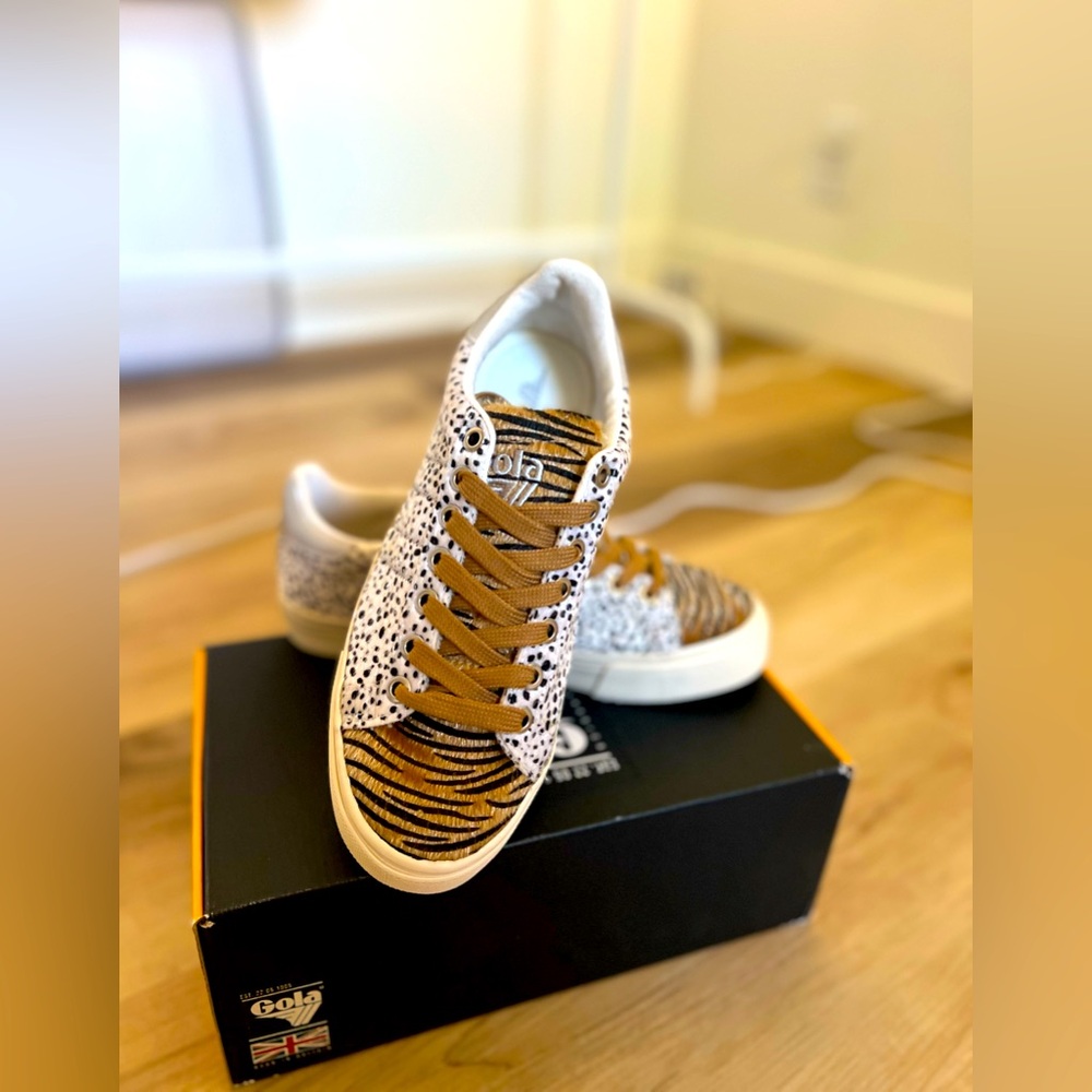 Gola Sneaker Cheetah Print, size 6